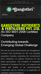 Mobile Screenshot of gangothrifertilizers.com